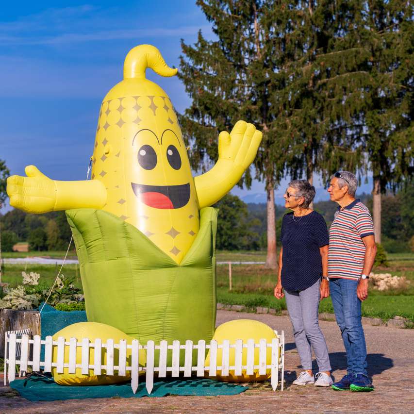 Spass im Maislabyrinth Spass im Maislabyrinth